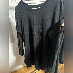 Logo by Lori Goldstein long sleeve black shirt.